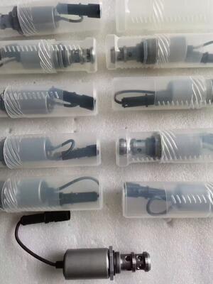 Threaded Cartridge Hydraulic Solenoid Valve | Excavator Hydraulic Control Replacement Solenoid Valve